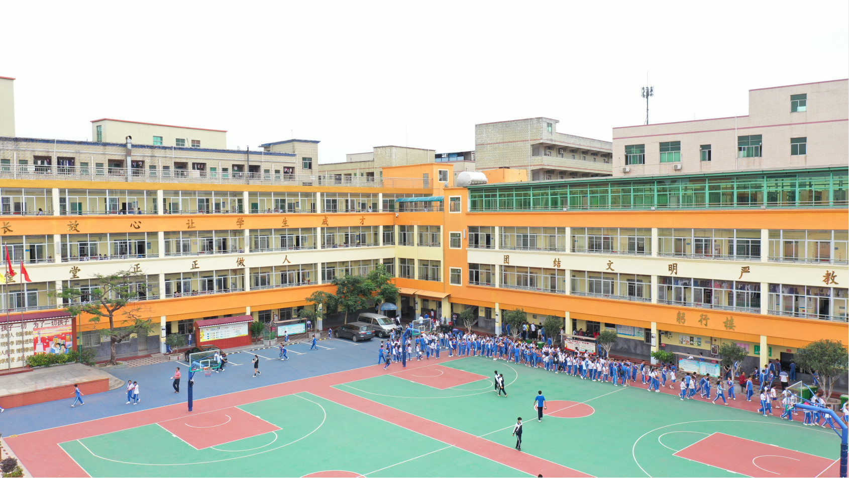 深圳市民眾學校教學樓加固工程 深圳市民眾學校教學樓加固工程
